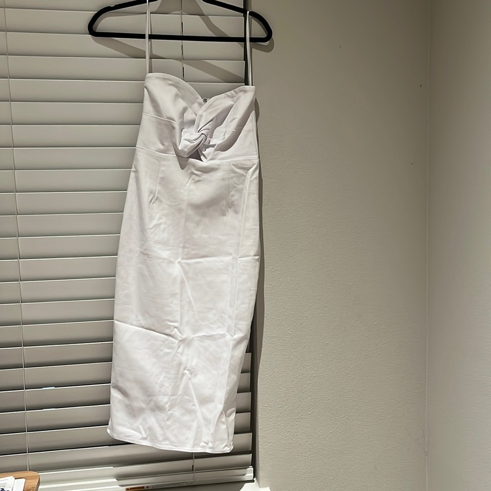 MIDI white dress from revolve
